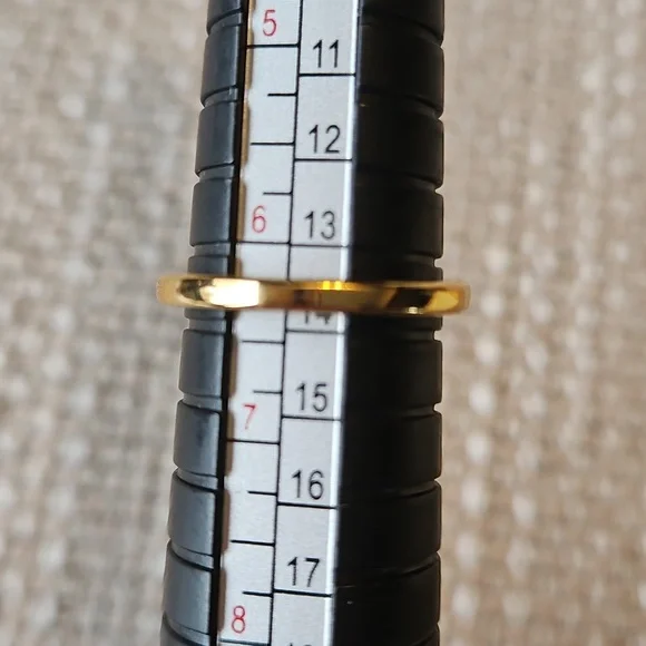 Fendi Gold Pearl F is Fendi Ring NEW w/Box [Size 6.25] - Picture 5 of 8